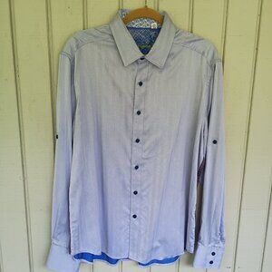 ROBERT GRAHAM COTTON SHIRT  Size X Large